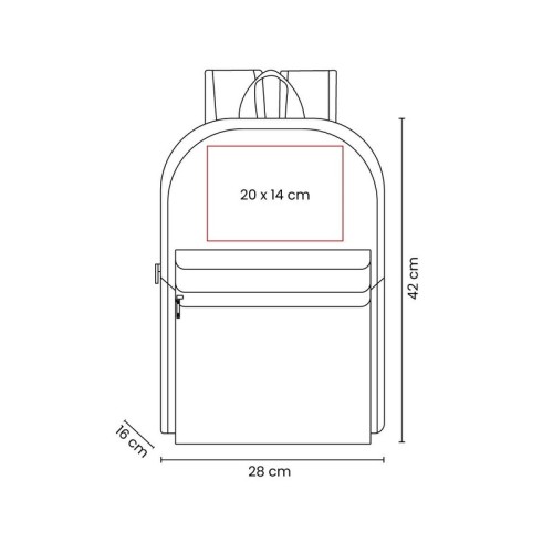 SOC-092-VECTOR Mochila Escolar Mochila Mexico SOC 092 MX Mexico (SOC092MX – poliester – articulo promocional)