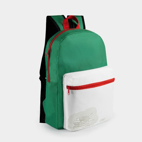 SOC-092 Mochila Escolar Mochila Mexico SOC 092 MX Mexico (SOC092MX – poliester – articulo promocional)