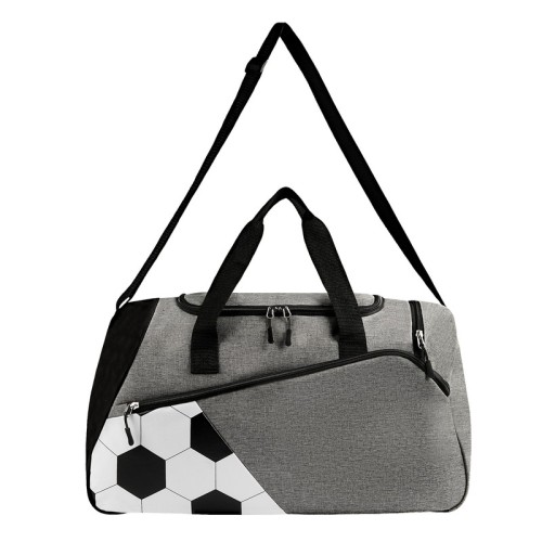 SOC-094-BN_1 Maleta Maleta Deportiva Soccer SOC 094 BN Blanco con Negro (SOC094BN – poliester – articulo promocional)