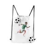 Bolsa Mochila Bolsa-mochila Magica Soccer Blanco SOC 413 B Blanco (SOC413B - poliester / eva - articulo promocional)