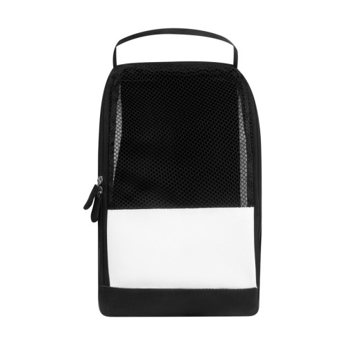 SOC-432-BN_2 Accesorios para Viaje Zapatera Soccer SOC 432 BN Blanco con Negro (SOC432BN – poliester – articulo promocional)