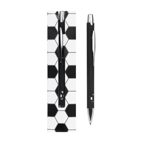 Boligrafo Metalico Boligrafo Metalico Soccer Negro SOC 977 N Negro (SOC977N - metal - articulo promocional)