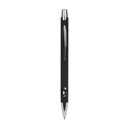 SOC-977-N_2 Boligrafo Metalico Boligrafo Metalico Soccer Negro SOC 977 N Negro (SOC977N – metal – articulo promocional)