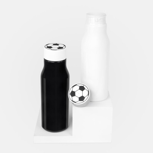 SOC-980-1 Cilindro Plastico Cilindro Soccer Negro SOC 980 N Negro (SOC980N – plastico – articulo promocional)
