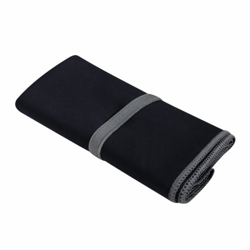 Articulo Deportivo Toalla Deportiva Nurmi Negro SPO 013 N Negro (SPO013N - microfibra - articulo promocional)