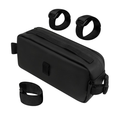SPO-020-N_7 Articulo Deportivo Bolsa para Bicicleta Draugs SPO 020 N Negro (SPO020N – poliester / poliuretano termoplastico – articulo promocional)
