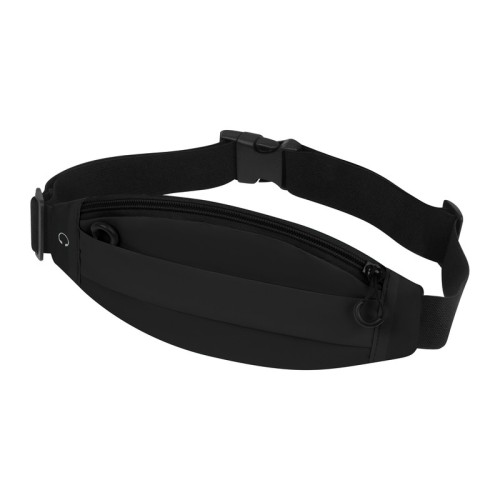 ARTICULO DEPORTIVO CANGURERA ZARIK NEGRO SPO 021 N NEGRO (SPO021N - POLIESTER - ARTICULO PROMOCIONAL)