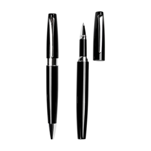 Articulo Escritura Set de Boligrafos Kayseri. ST-018N Negro (ST018N - articulo promocional)