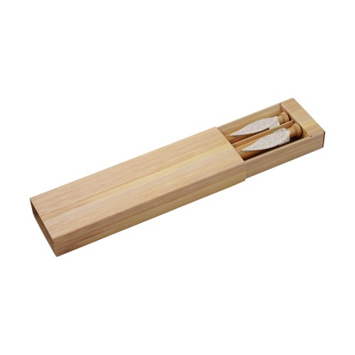 Articulo Escritura Set de Boligrafos Plasencia. ST-020BE Beige (ST020BE - articulo promocional)