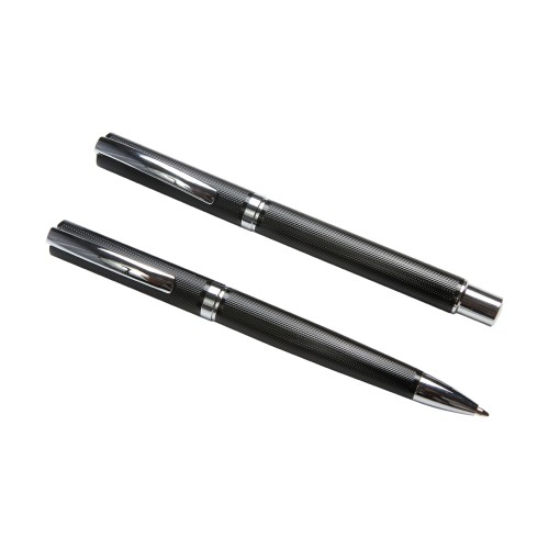 ST-033_01-1 Articulo Escritura Set de Boligrafos Bevera ST-033N Negro (ST033N – articulo promocional)