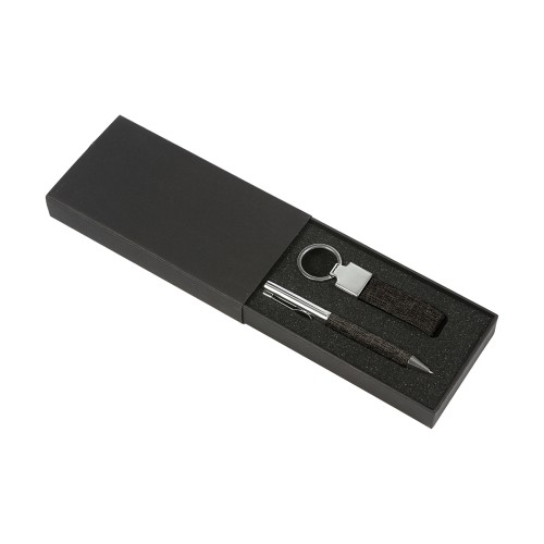 Articulo Ejecutivo Set de Ejecutivo de Rpet Lounga. ST-036N Negro (ST036N - articulo promocional)