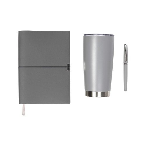 Set Set Ejecutivo Devin. ST-058G Gris Claro (ST058G - articulo promocional)