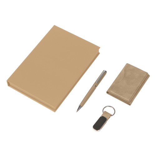 Set Set Ejecutivo Brezovo. ST-062ABE Beige Oscuro (ST062ABE - articulo promocional)