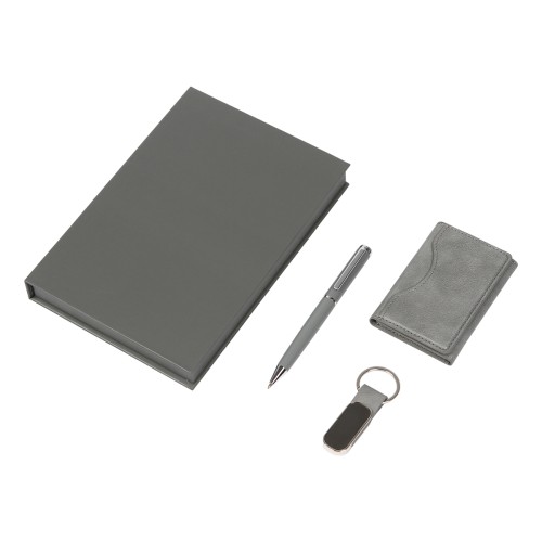 Set Set Ejecutivo Brezovo. ST-062G Gris (ST062G - articulo promocional)