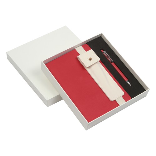 ST-065_01 Libreta Set Bansko ST-065A Azul Marino (ST065A – articulo promocional)