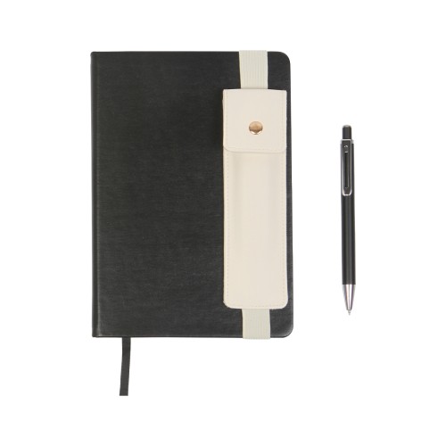 Libreta Set Bansko ST-065N Negro (ST065N - articulo promocional)