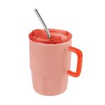 Tazas Taza Coraline Naranja TAZ 067 O Naranja (TAZ067O - ceramica / plastico / acero inoxidable - articulo promocional)