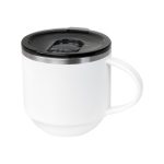 Tazas Taza Kuldur Blanco TAZ 069 B Blanco (TAZ069B - acero inoxidable / plastico - articulo promocional)