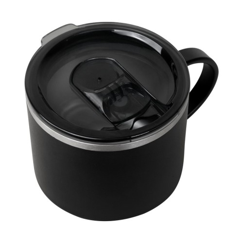 TAZ-069-N_2 Tazas Taza Kuldur Negro TAZ 069 N Negro (TAZ069N – acero inoxidable / plastico – articulo promocional)