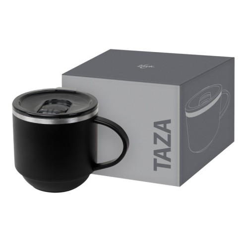 TAZ-069-N_3 Tazas Taza Kuldur Negro TAZ 069 N Negro (TAZ069N – acero inoxidable / plastico – articulo promocional)