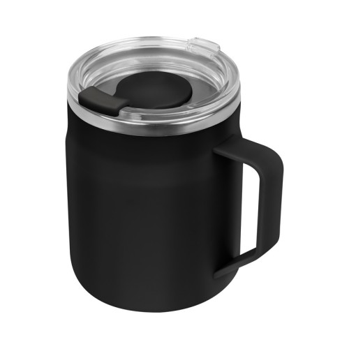 Tazas Taza Eyra Negro TAZ 072 N Negro (TAZ072N - acero inoxidable / plastico - articulo promocional)