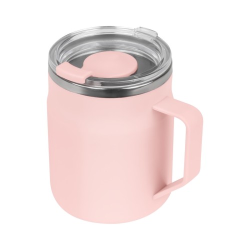 Tazas Taza Eyra Rosa TAZ 072 P Rosa (TAZ072P - acero inoxidable / plastico - articulo promocional)