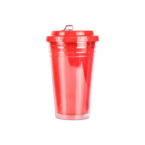 Bebida Vaso Asis. TE-028R Rojo (TE028R - articulo promocional)