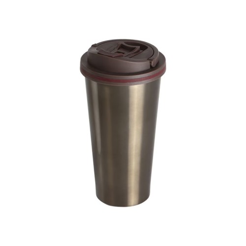 TE-093_07 Bebida Vaso de Aluminio. TE-093C Cafe (TE093C – articulo promocional)