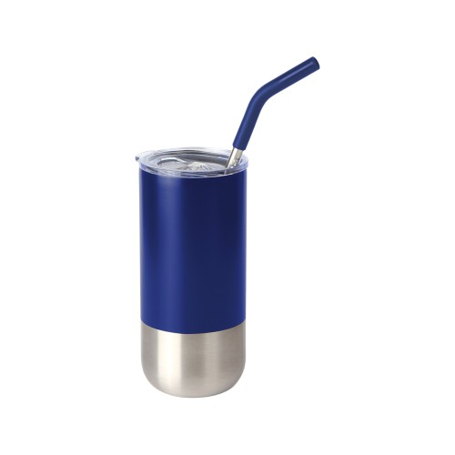 Bebida Termo Bassar. TE-145A Azul Marino (TE145A - articulo promocional)
