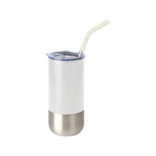 Bebida Termo Bassar. TE-145B Blanco (TE145B - articulo promocional)