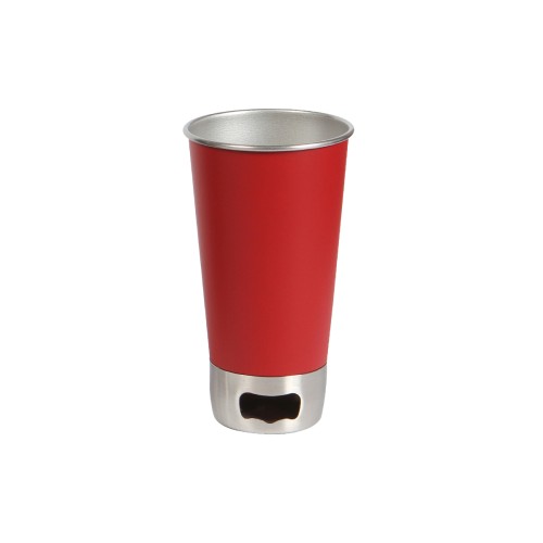 Bebida Vaso con Destapdor Brak. TE-269R Rojo (TE269R - articulo promocional)