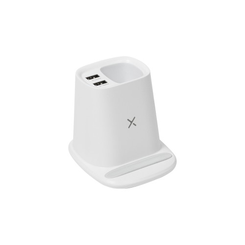 Accesorio Tecnologia Porta Lapices Embu. TH-124B Blanco (TH124B - articulo promocional)