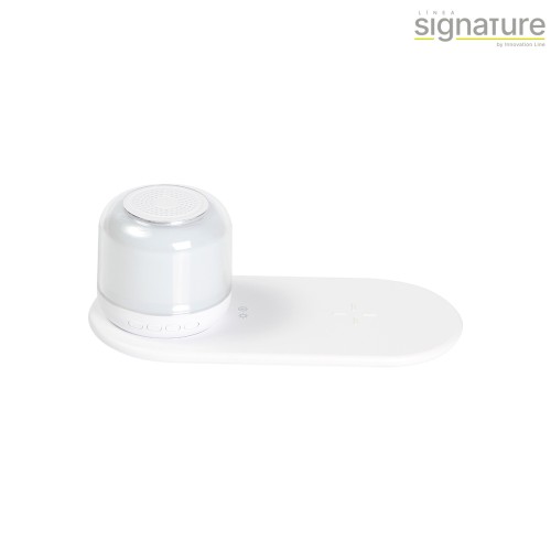 Accesorio Tecnologia Juego de Cargador Inalambrico Hasaka. TH-184B Blanco (TH184B - articulo promocional)