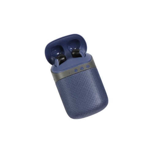 ACCESORIO TECNOLOGIA BOCINA DAGA. TH-203A AZUL ACERO (TH203A - ARTICULO PROMOCIONAL)