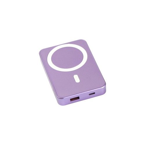 ACCESORIO TECNOLOGIA POWER BANK ACKLINS. TH-204M LILA (TH204M - ARTICULO PROMOCIONAL)