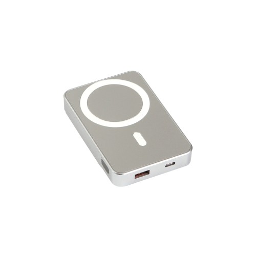 ACCESORIO TECNOLOGIA POWER BANK ACKLINS. TH-204S PLATA (TH204S - ARTICULO PROMOCIONAL)