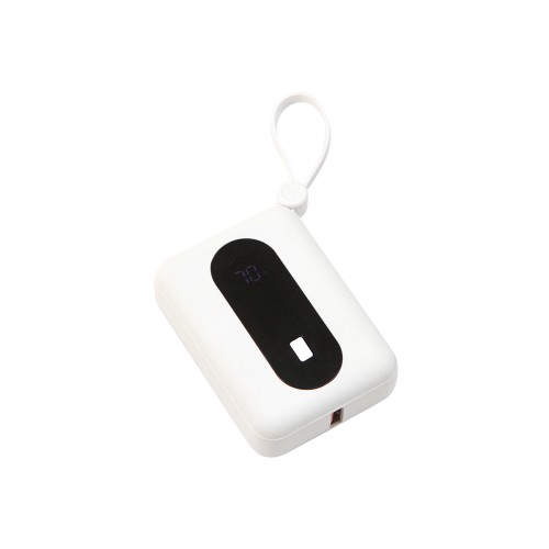 Power Bank Power Bank Sindi. TH-218B Blanco (TH218B - articulo promocional)