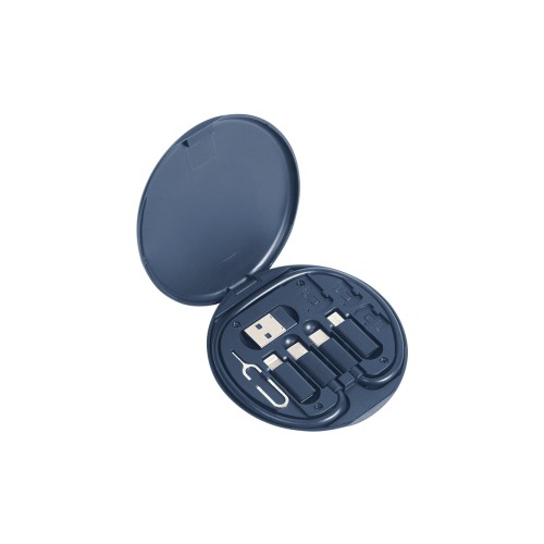 Accesorio Tecnologia Estuche Giove. TH-240A Azul Marino (TH240A - articulo promocional)