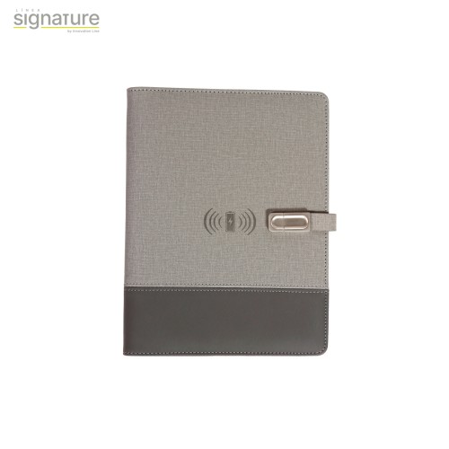 TH-263_01 Accesorio Tecnologia Libreta Crawley. TH-263G Gris (TH263G – articulo promocional)