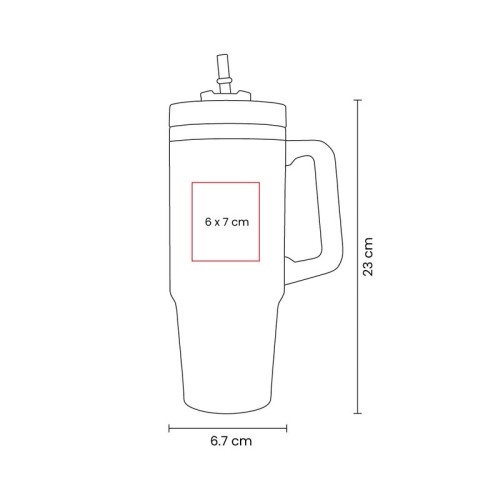 TMPS-164-VECTOR Termo Metalico Termo Dimash Rosa TMPS 164 P Rosa (TMPS164P – acero inoxidable / plastico – articulo promocional)