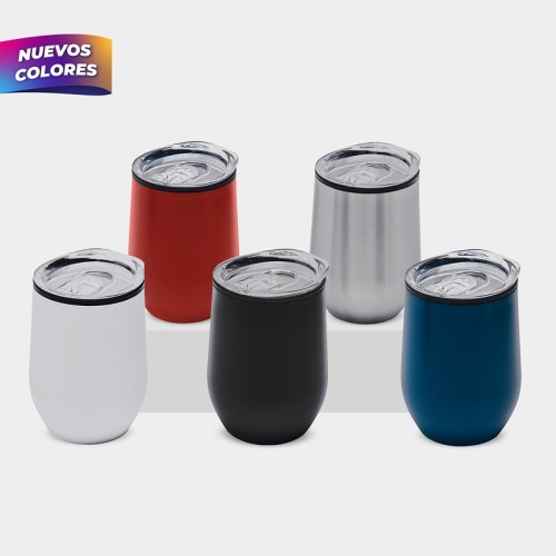 TMPS-194 Termo Metalico Termo Laska Rojo TMPS 194 R Rojo (TMPS194R – acero inoxidable / plastico – articulo promocional)