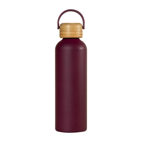 TMPS-203-T_1 Cilindro Metalico Cilindro Legna Tinto TMPS 203 T Tinto (TMPS203T – aluminio / plastico / bambu – articulo promocional)