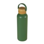 Cilindro Metalico Cilindro Legna Verde TMPS 203 V Verde (TMPS203V - aluminio / plastico / bambu - articulo promocional)