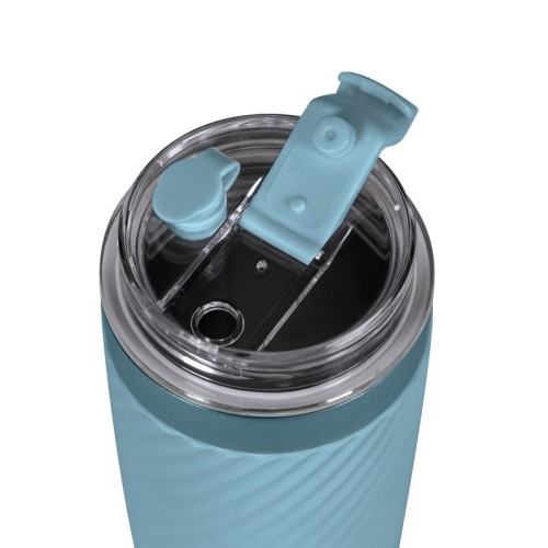 TMPS-204-A_1 Termo Metalico Termo Zulu Azul TMPS 204 A Azul (TMPS204A – acero inoxidable / plastico / silicon – articulo promocional)