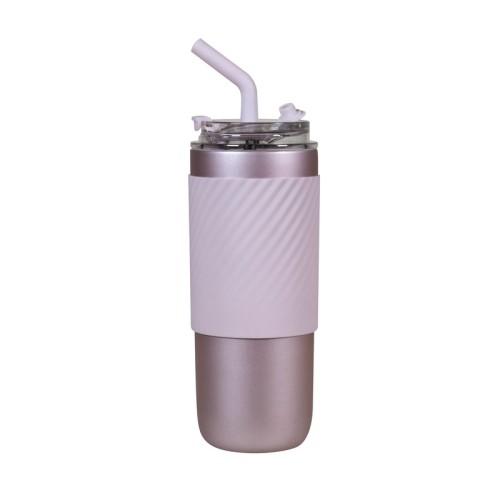Termo Metalico Termo Zulu Rosa Pastel TMPS 204 PP Rosa Pastel (TMPS204PP - acero inoxidable / plastico / silicon - articulo promocional)