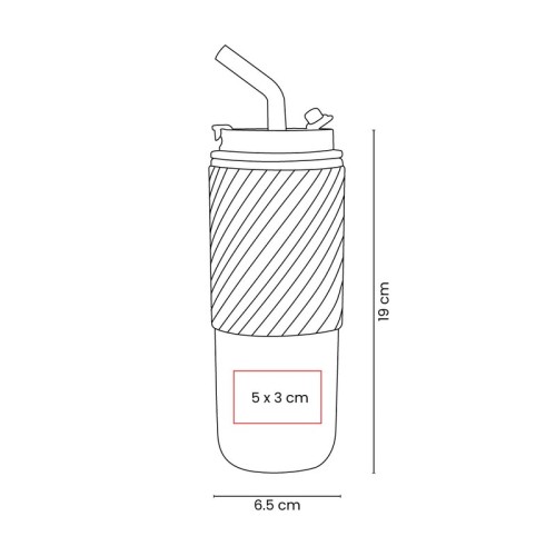 TMPS-204-VECTOR-1 Termo Metalico Termo Zulu Gris Oxford TMPS 204 OX Gris Oxford (TMPS204OX – acero inoxidable / plastico / silicon – articulo promocional)
