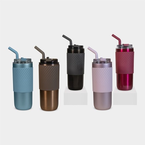 TMPS-204 Termo Metalico Termo Zulu Azul TMPS 204 A Azul (TMPS204A – acero inoxidable / plastico / silicon – articulo promocional)