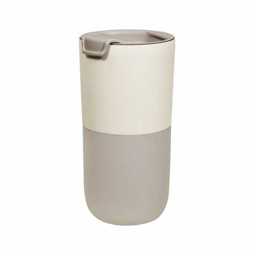 TMPS-205-BE_2 Termo Metalico Termo Dueco Beige TMPS 205 BE Beige (TMPS205BE – acero inoxidable / plastico – articulo promocional)