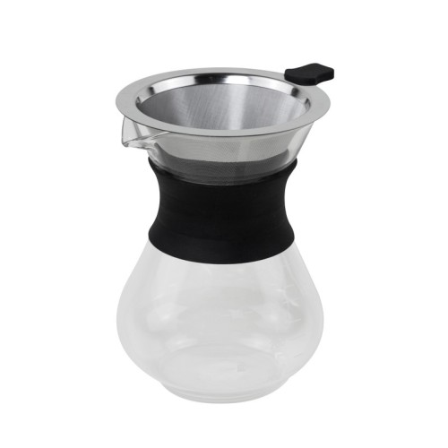 TMPS-208-N_4 Accesorio Cafe Cafetera de Goteo Miste Negro TMPS 208 N Negro (TMPS208N – vidrio borosilicato / silicon – articulo promocional)