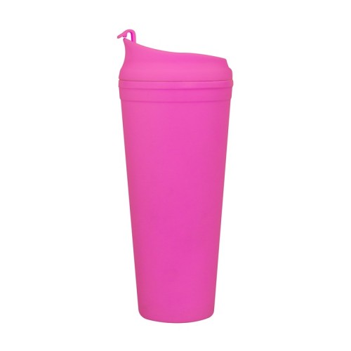 Termo Plastico Termo Buzlu Rosa TMPS 214 P Rosa (TMPS214P - plastico - articulo promocional)
